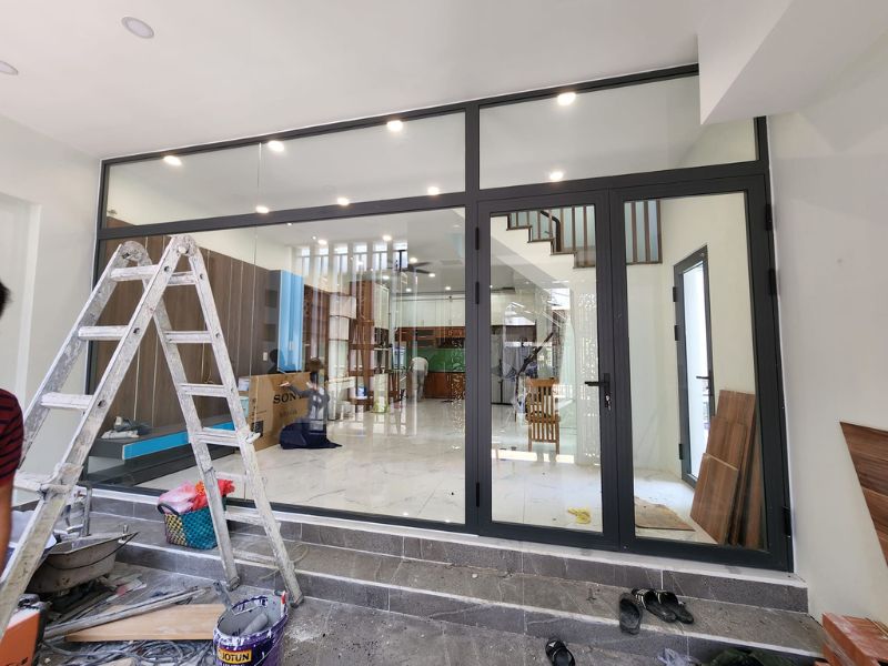 các loại cửa nhôm xingfa 2 cánh