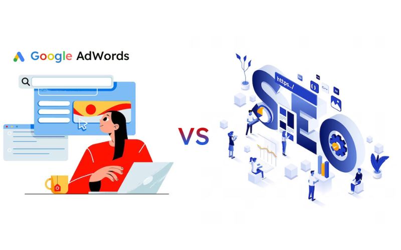 so sánh SEO và Google Adwords- 1