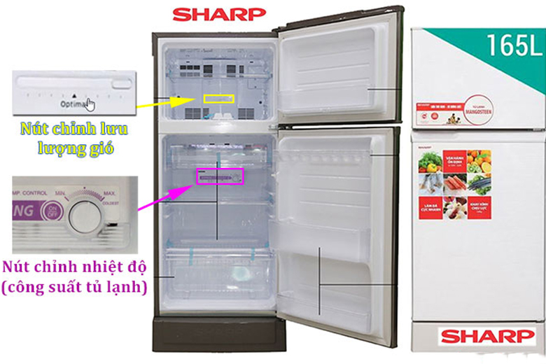 hướng dẫn sử dụng tủ lạnh sharp 2