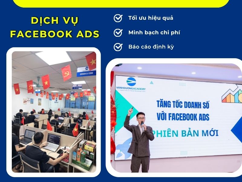 Dịch vụ chạy quảng cáo Facebook tại Minh Dương Ads