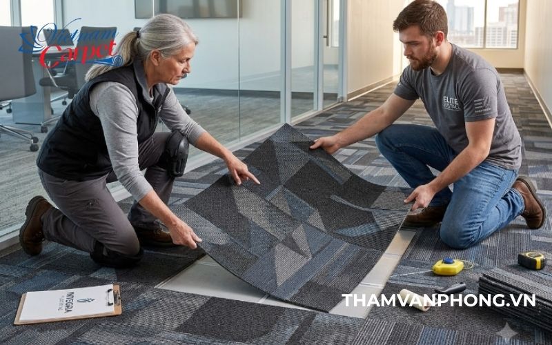 Kinh nghiệm lựa chọn thảm văn phòng phù hợp ngân sách