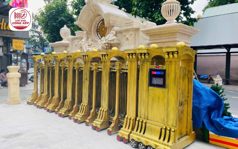 Tư vấn thiết kế cổng xếp theo yêu cầu