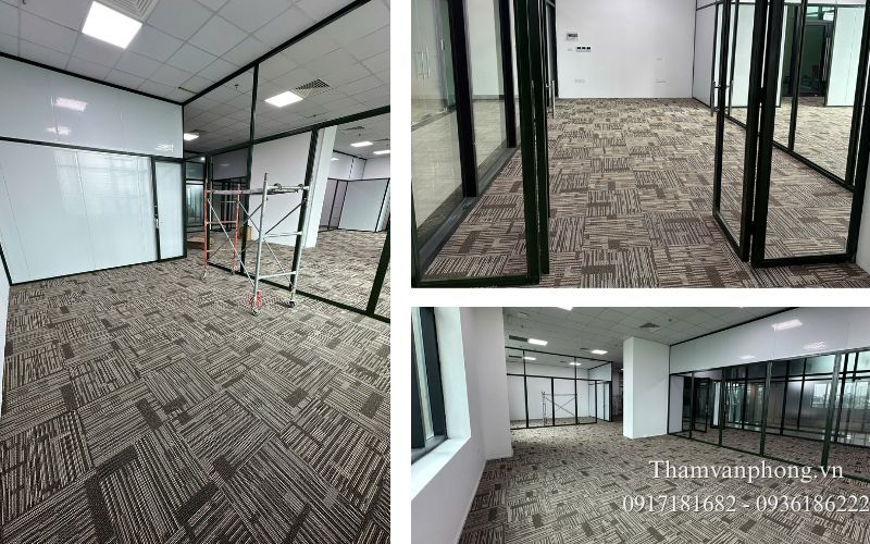Dự án thi công thảm văn phòng THẢM TỐT