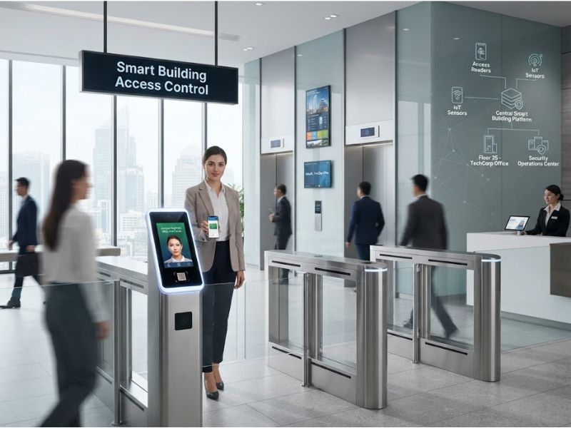Access Control tích hợp trong tòa nhà thông minh