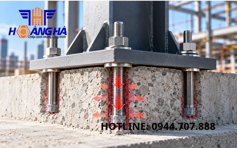 Bulong hóa chất chịu lực được bao nhiêu?