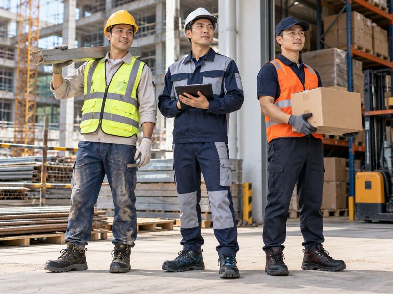 Chọn giày bảo hộ theo từng công việc