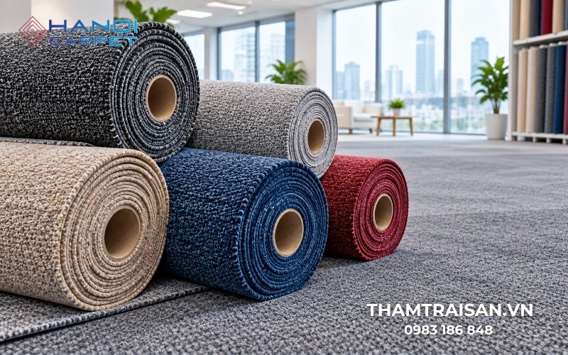 Những yếu tố quyết định chất lượng và giá thảm cuộn