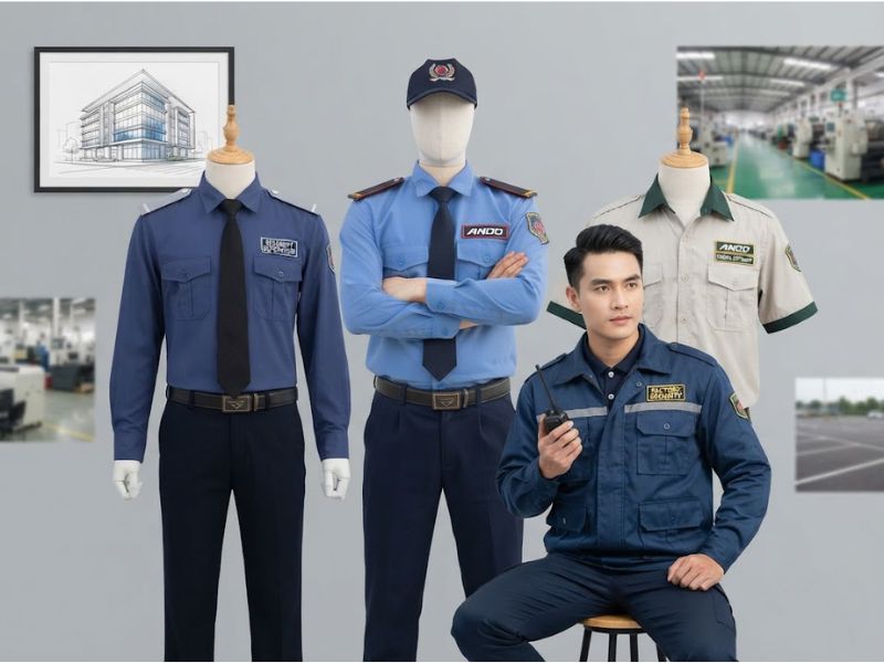 Đồng phục bảo vệ phù hợp từng môi trường làm việc