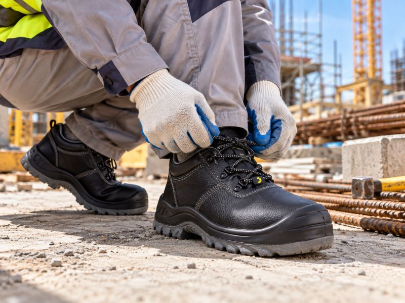 Giày bảo hộ cho người lao động tại công trường