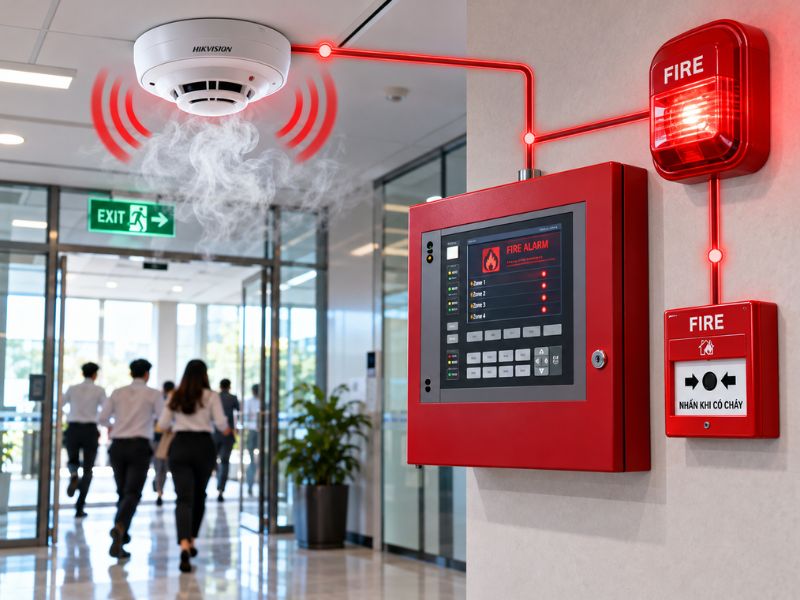 Hệ thống báo cháy tòa nhà